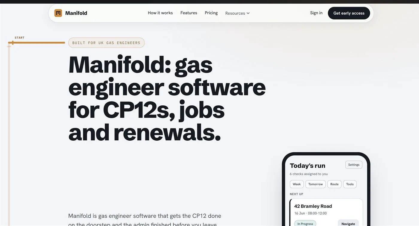 Manifold screenshot