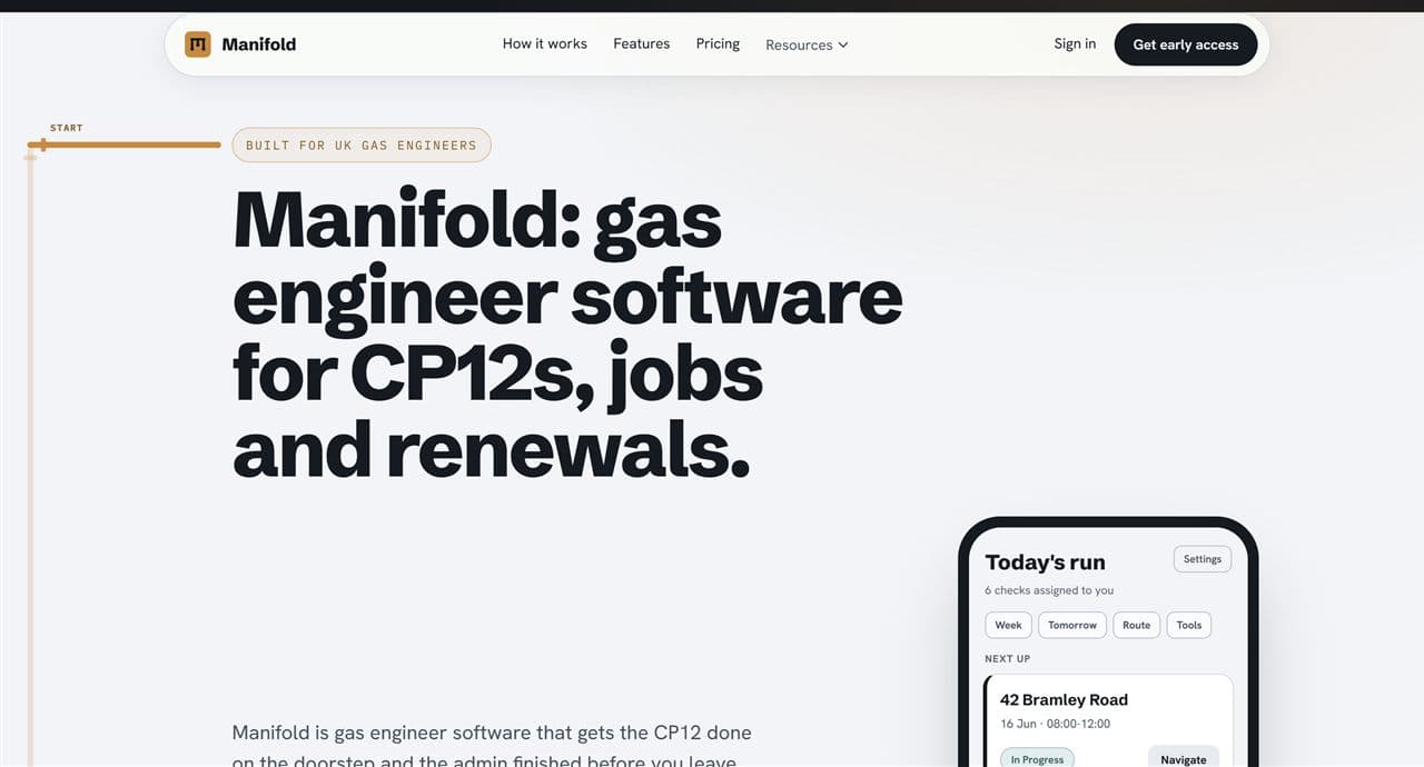 Manifold homepage