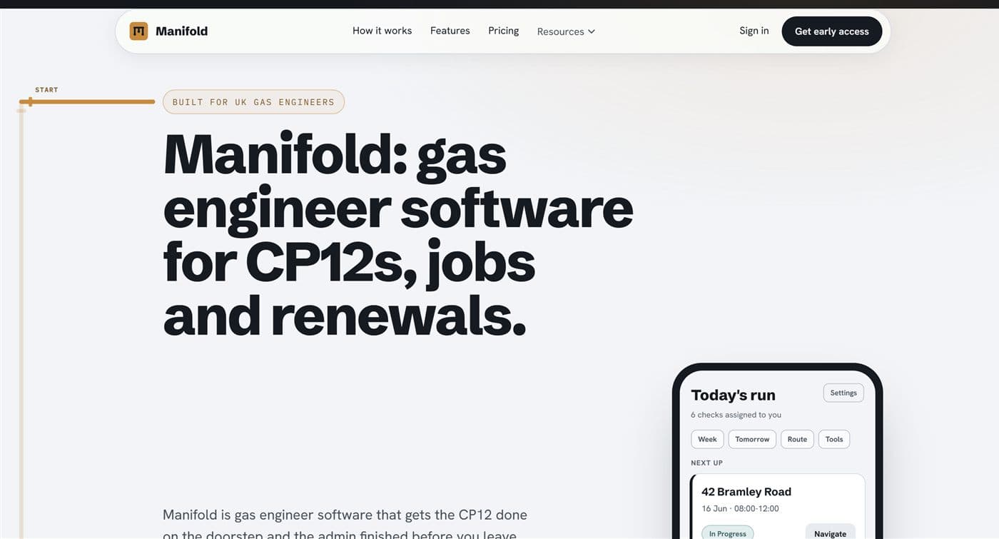 Manifold screenshot