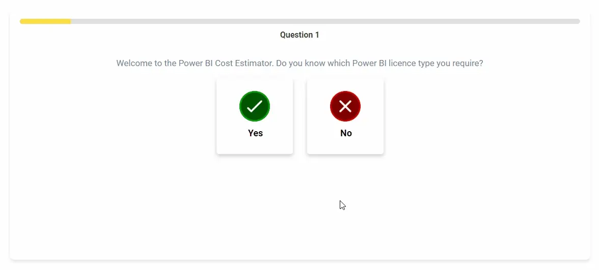 Interactive PowerBI/Microsoft Fabric Cost Calculator demonstration