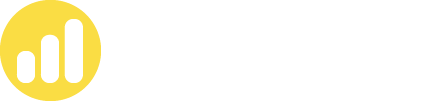 Easy Insight logo with text - a yellow circle with three ascending white vertical bars on the left, followed by the text 'Easy Insight' in white, symbolising data growth and analytics, representing Easy Insight's commitment to providing comprehensive business intelligence solutions.